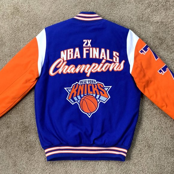 NEW YORK KNICKS 2 TIME NBA FINALS CHAMPIONSHIP JACKETSMALL